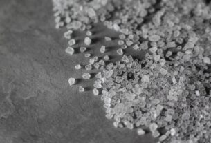 macro photography of crystal salt